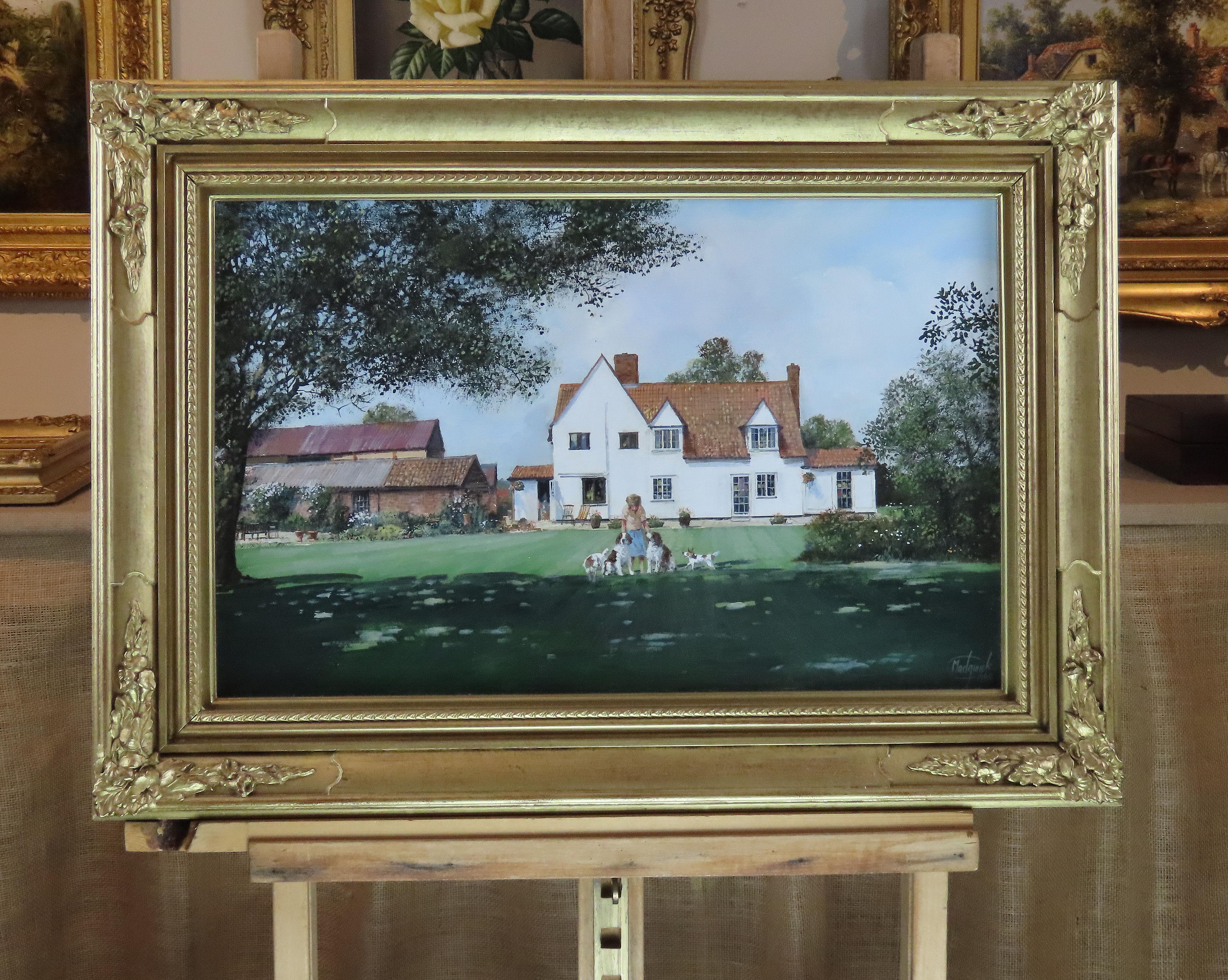 Óleo original sobre lienzo. Clive Madgwick R.B.A, U.A., 