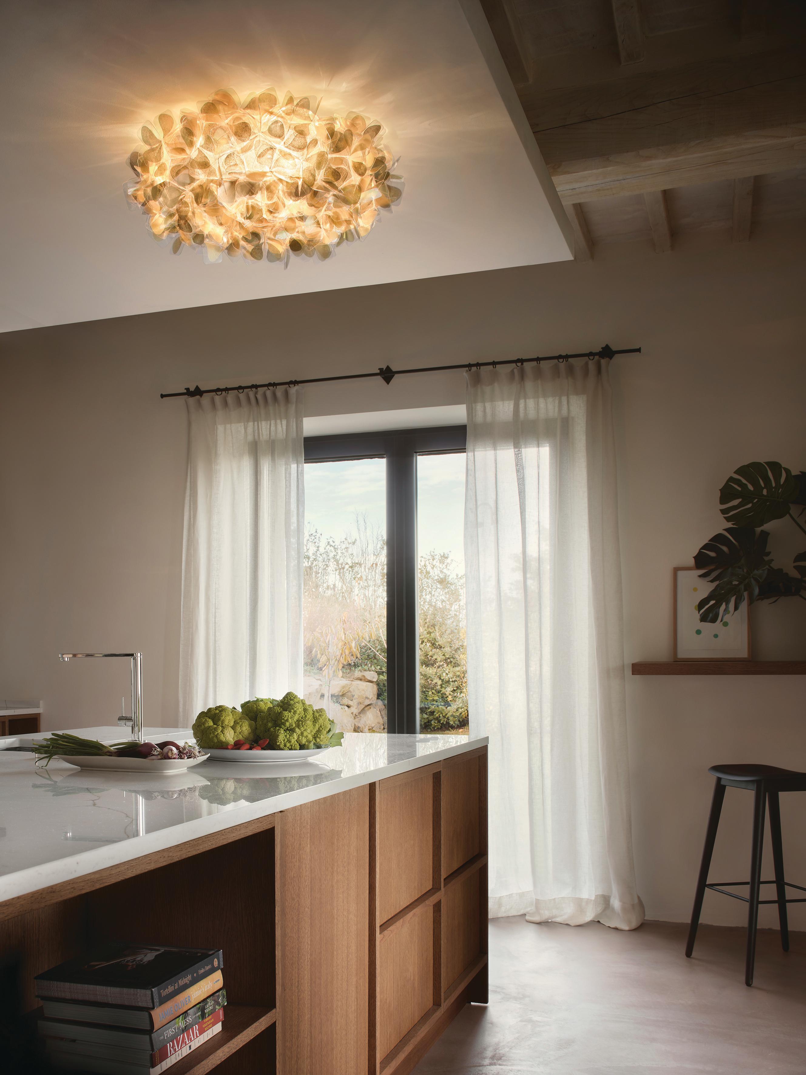 SLAMP - Clizia Ceiling/wall Medium Mama Non Mama Gold designed by Adriano Rachele In condizioni Nuovo in vendita a Pomezia, Rome