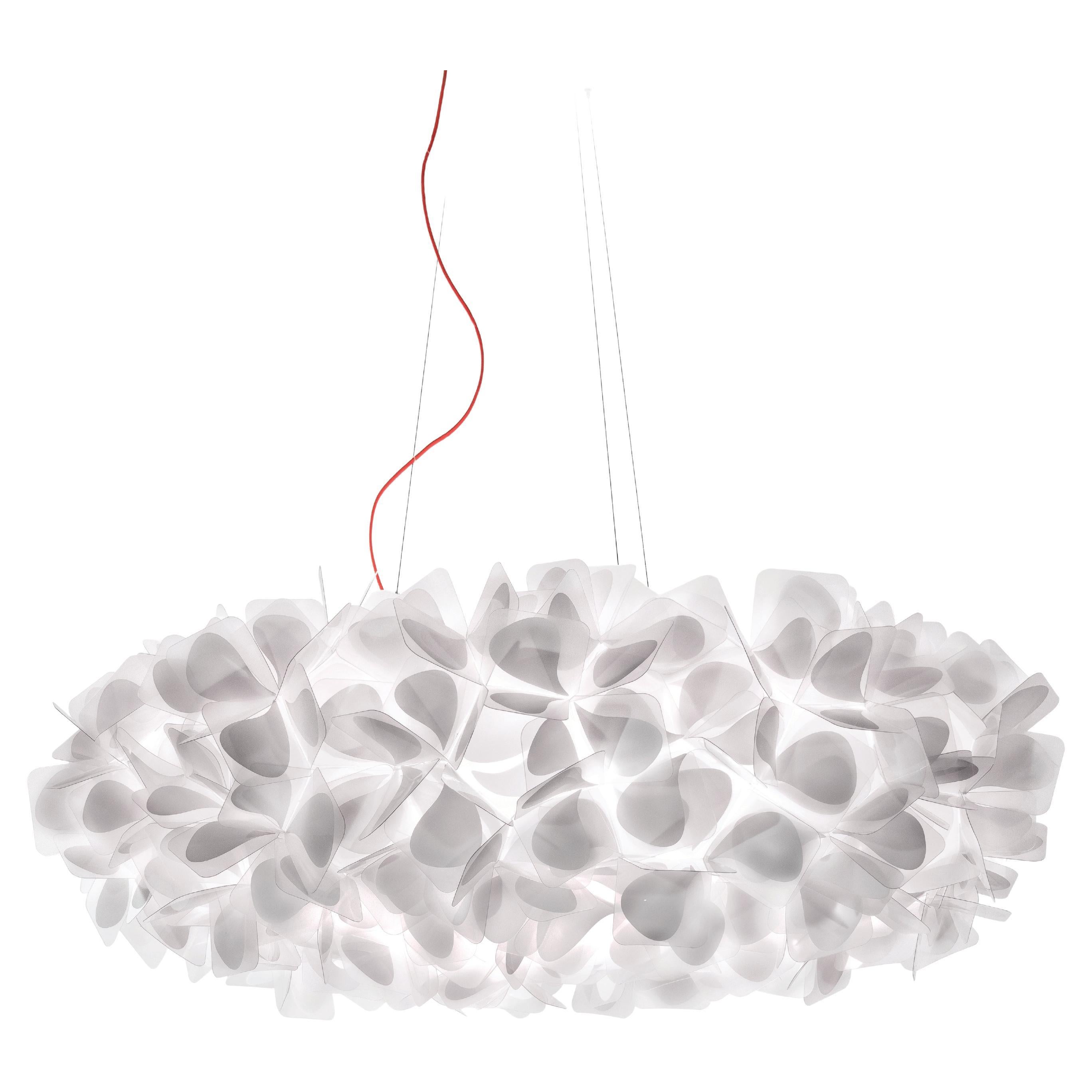 Slamp - Clizia Suspension 130 - Mama Non Mama Blanc - Fil rouge