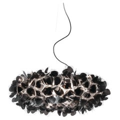 SLAMP - Clizia Suspension Large - Mama Non Mama Black - Transparent Wire