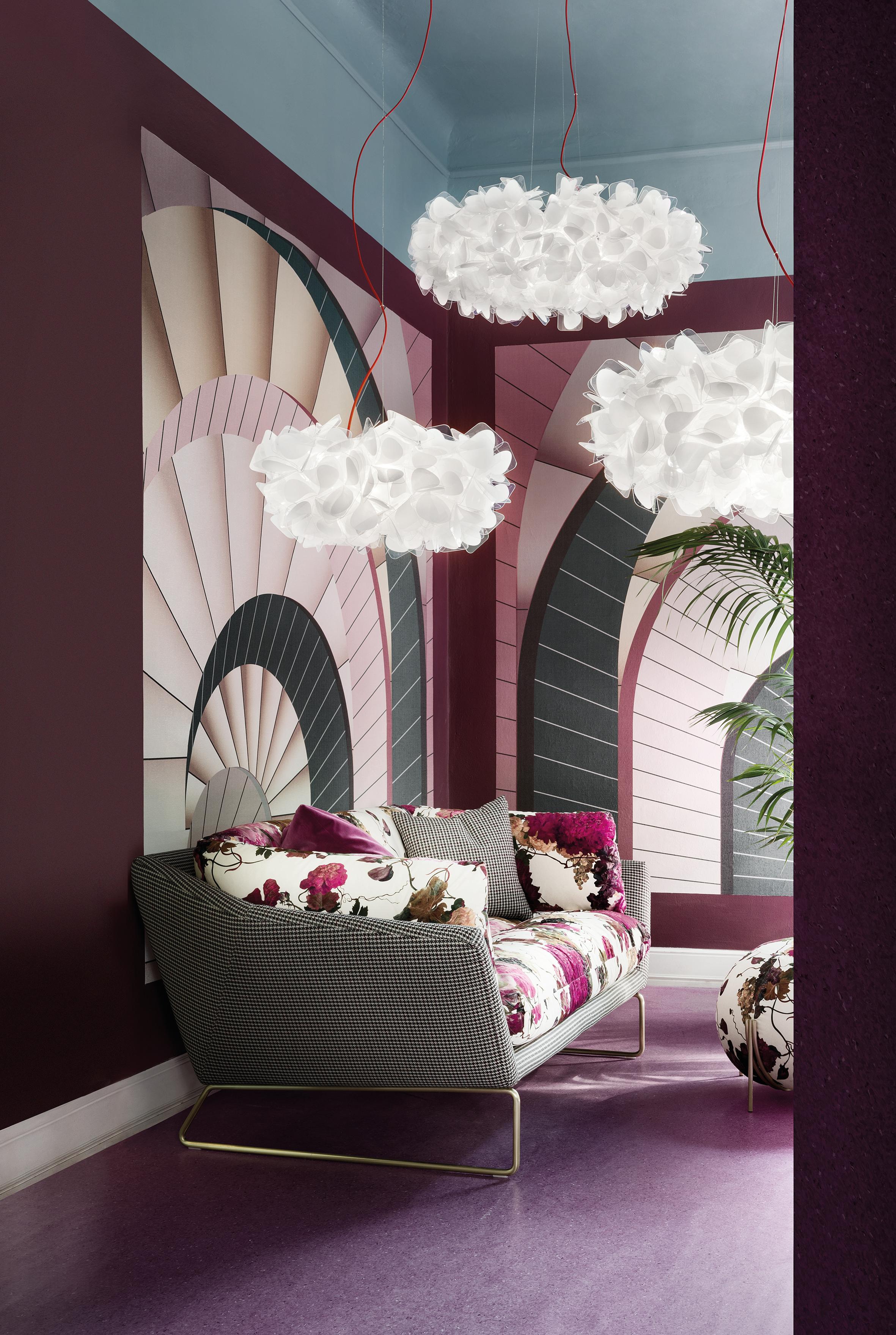 XXIe siècle et contemporain Suspension large Mama Non Mama White SLAMP - Clizia par A. Rachele en vente