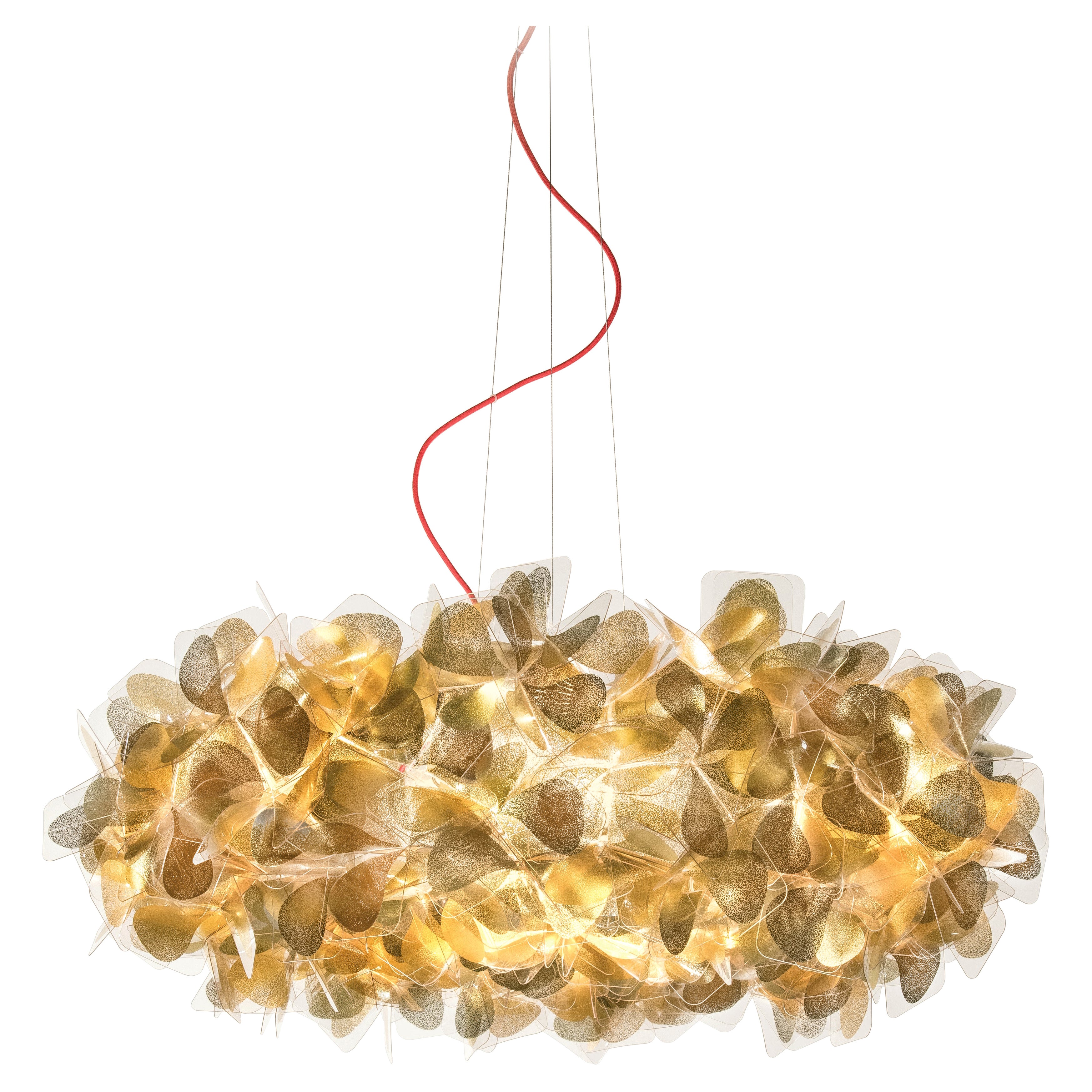 Sospensione Clizia - Mama Non Mama Oro - Filo rosso