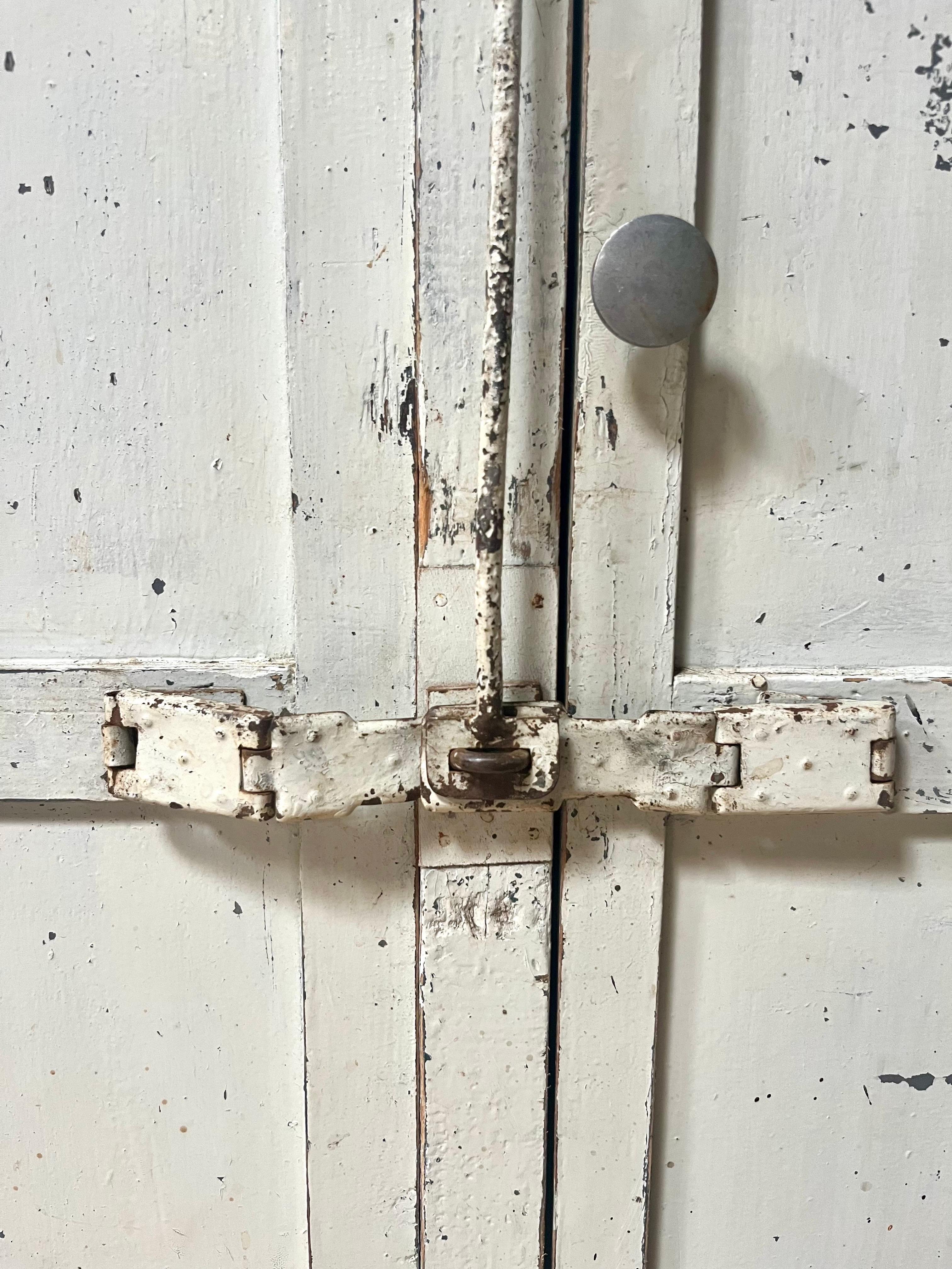 Armario guardarropa / taller - Armoire - industrial - vintage - Francia en venta 3