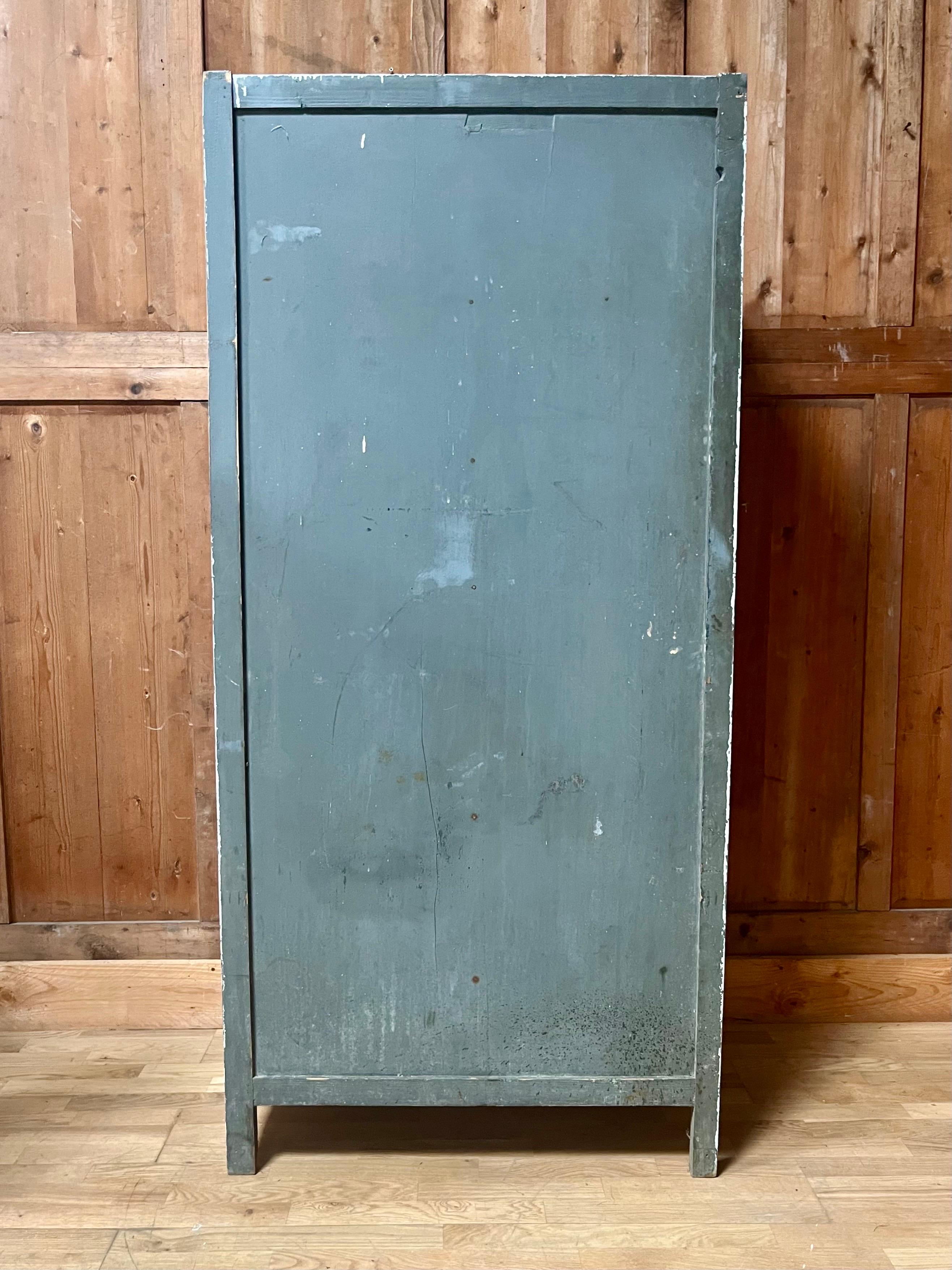 Armario guardarropa / taller - Armoire - industrial - vintage - Francia en venta 6
