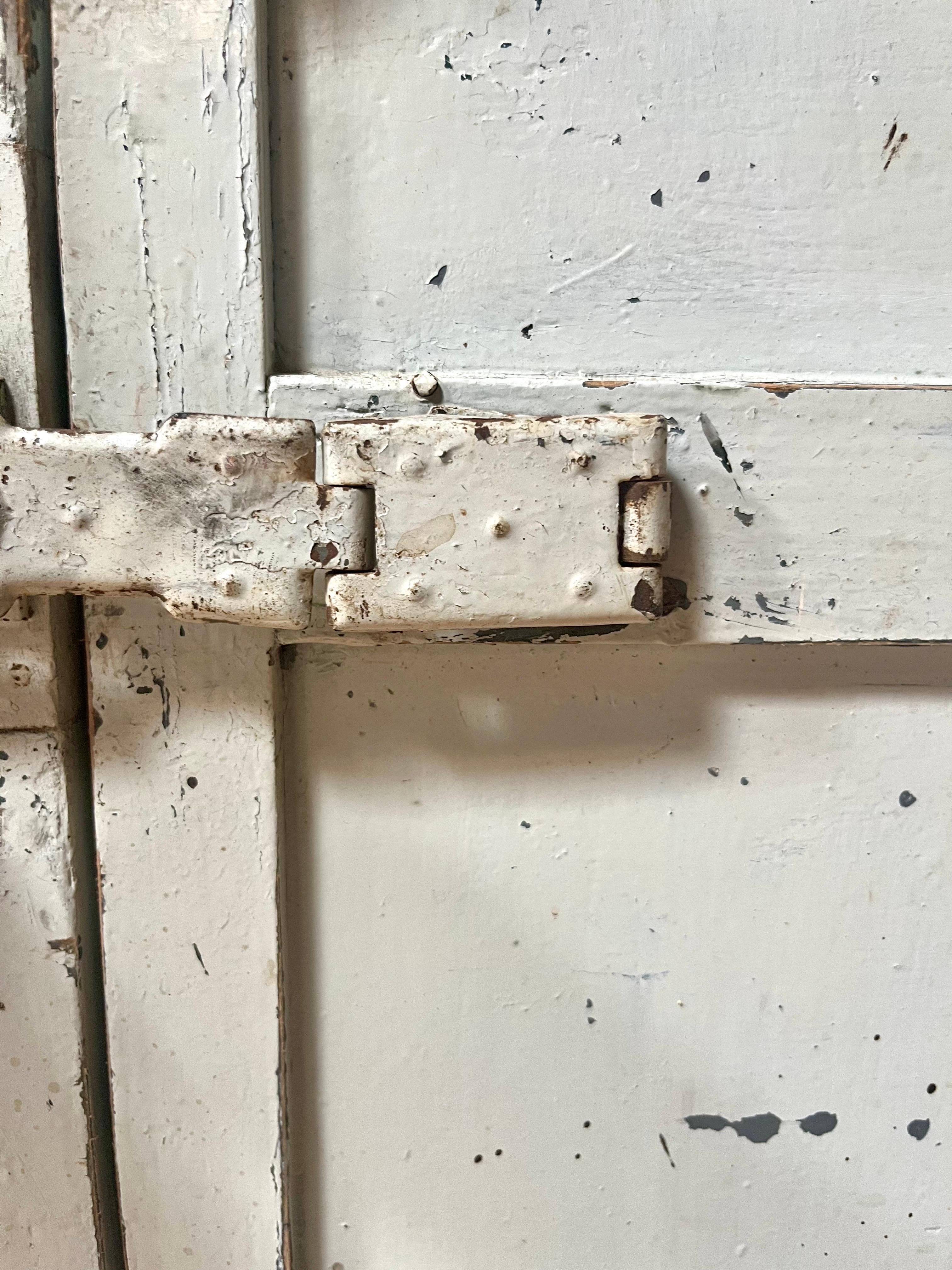 Armario guardarropa / taller - Armoire - industrial - vintage - Francia Madera en venta