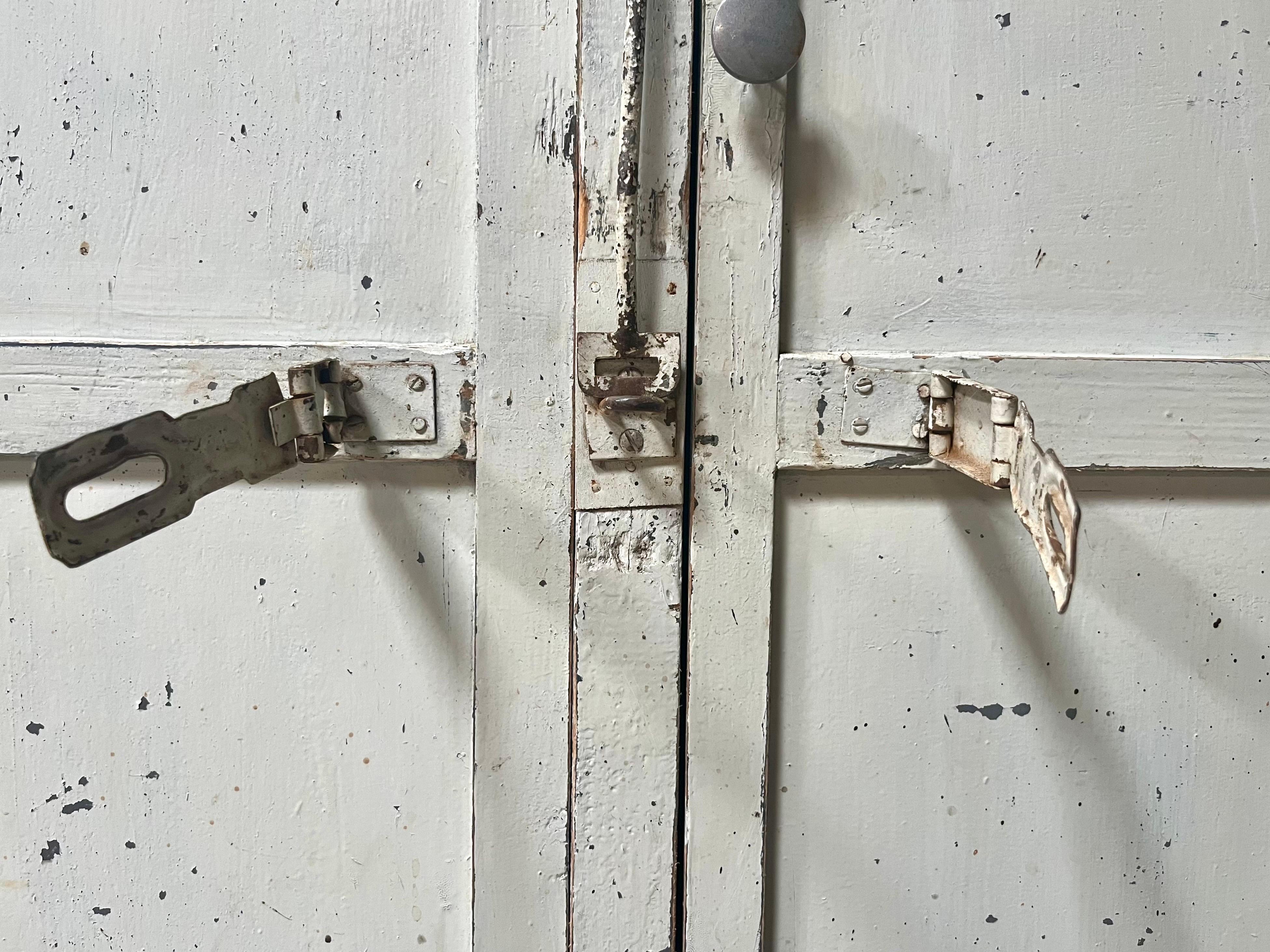 Armario guardarropa / taller - Armoire - industrial - vintage - Francia en venta 1