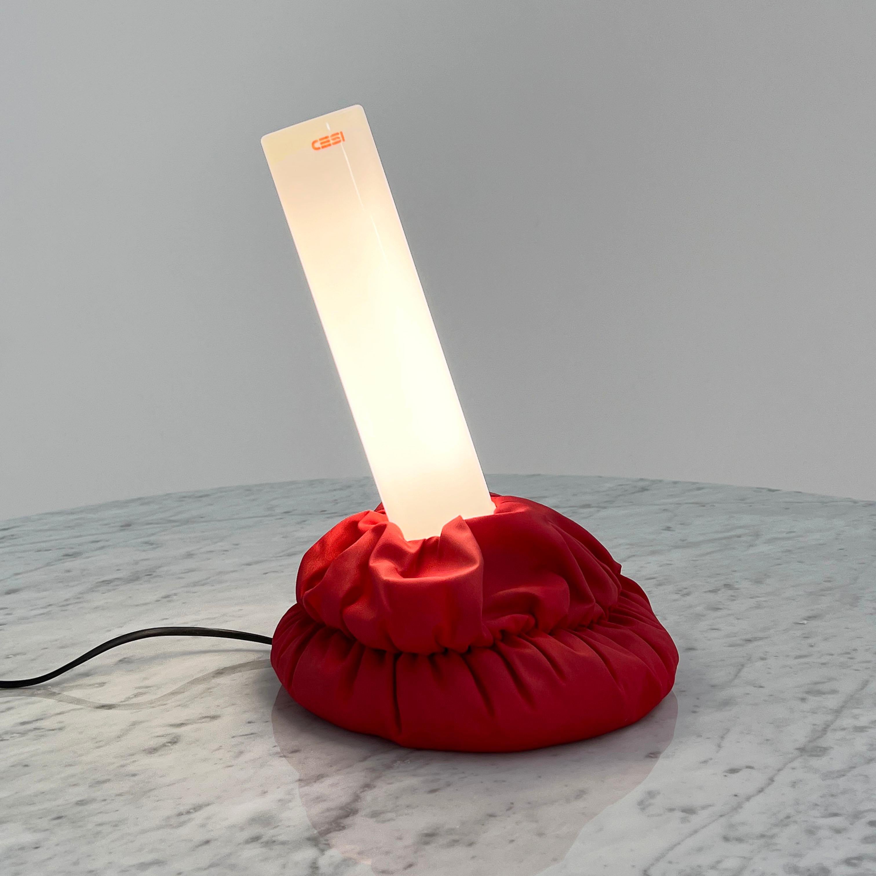 Italian Cloche Table Lamp by De Pas, Durbino and Lomazzi for Sirrah, 1980s