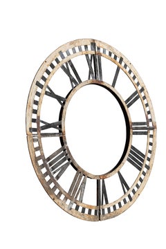 Clock Frame, 6-ft diameter, Early 20th Century from Demolished NYC Building