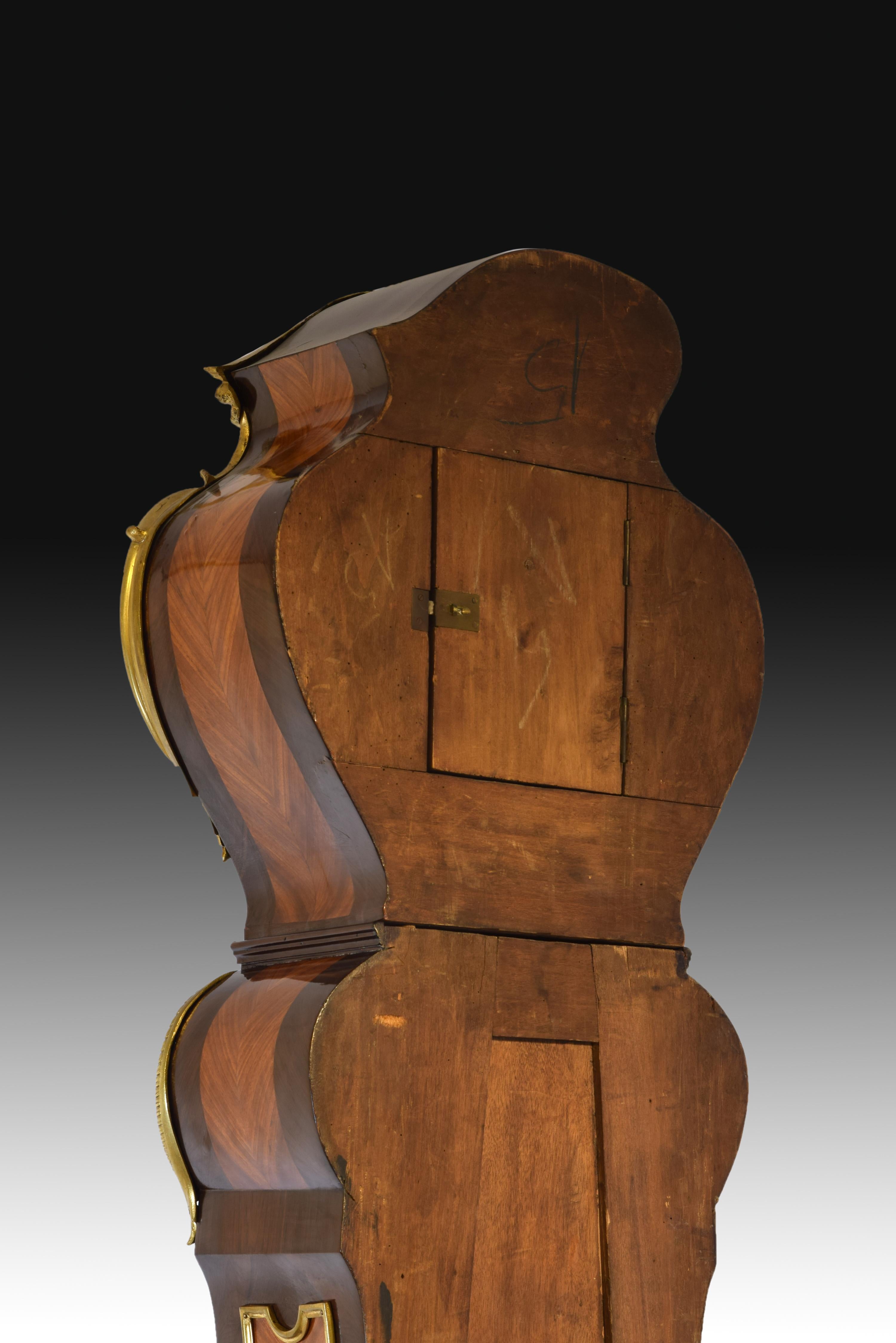 Reloj, Francia, s. XIX, según Charles Cressent 