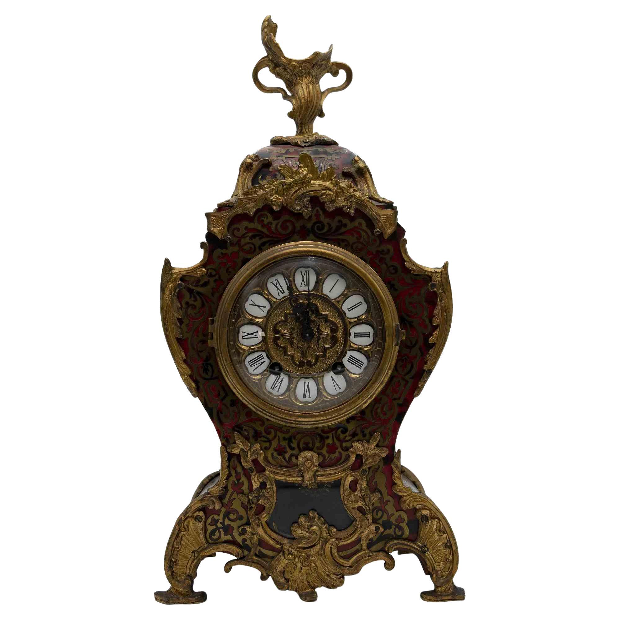Clock in "Boulle" Style, Early 20th Century
