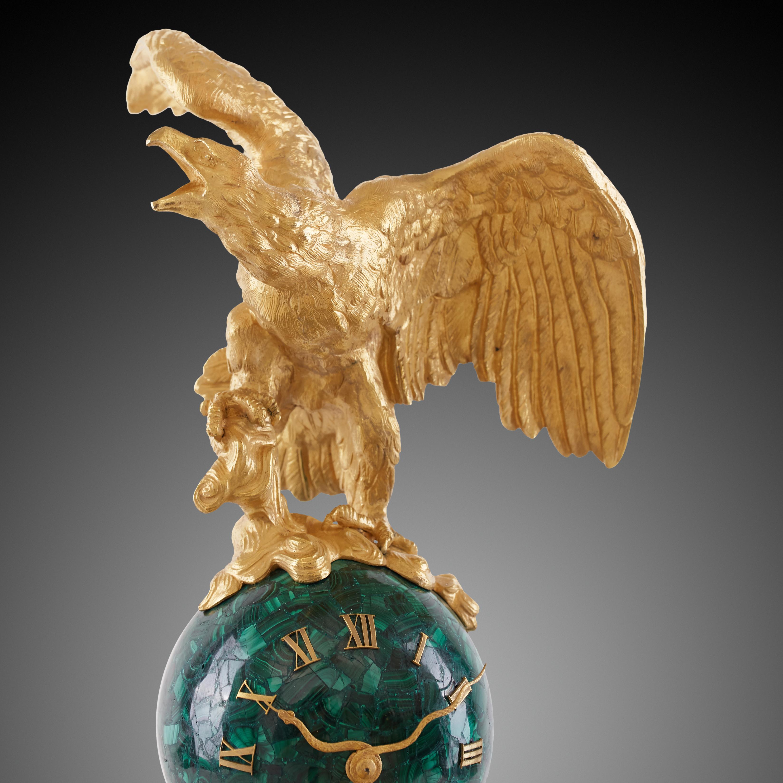 Clock on the Desk, 19th Century, Napoleon III Period For Sale 2