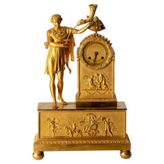 Pendule d'horloge  Empire France