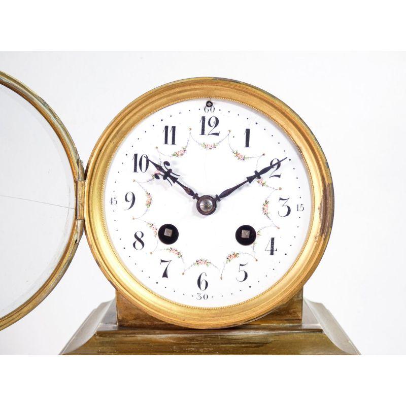 20th Century Clock Signed S. Marti, Lancers of Vercelli, 1910