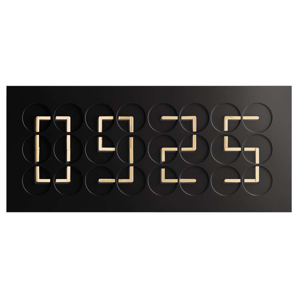 Clockclock 24 White by Humans since 1982, Wall Clock at 1stDibs ...