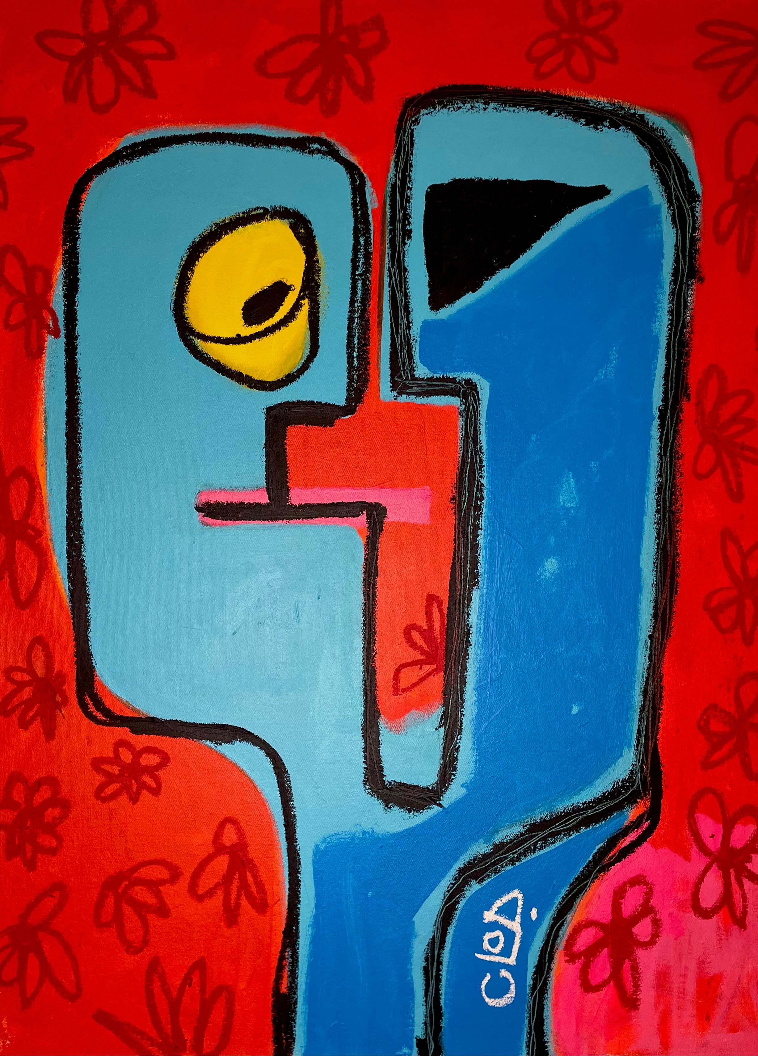 CLoD Abstract Painting - My ego and I