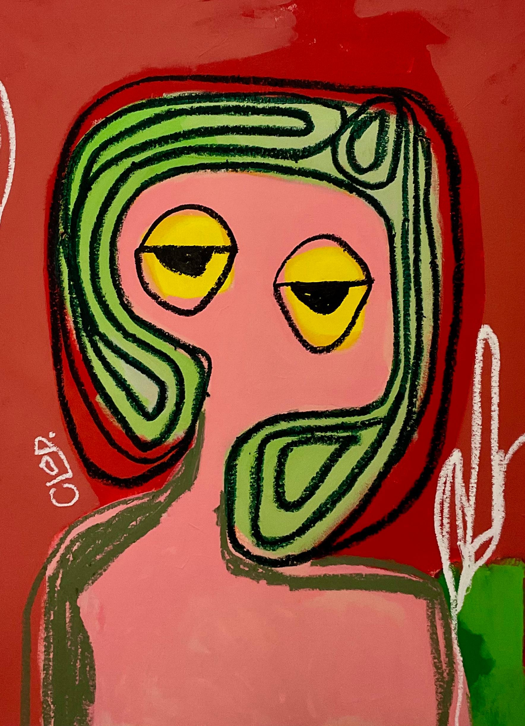 Too much of everyone else - Neo-Expressionist Painting by CLoD