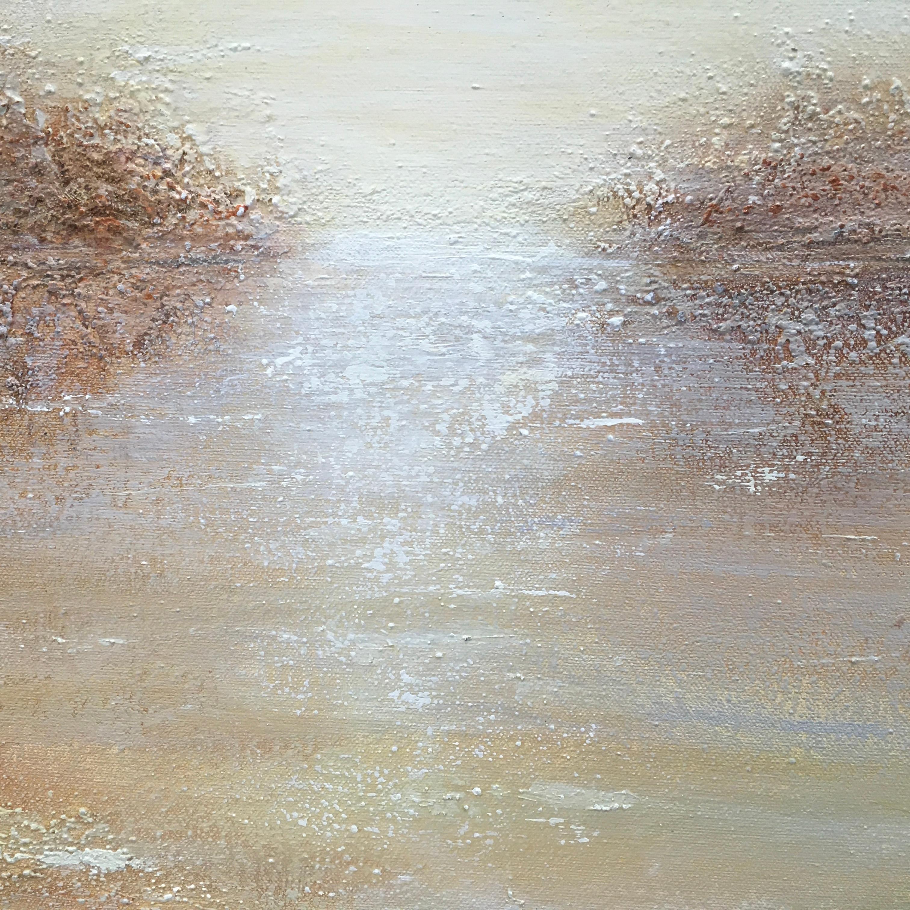 Golden - Contemporary Landscape Painting by Clodagh Meiklejohn 2