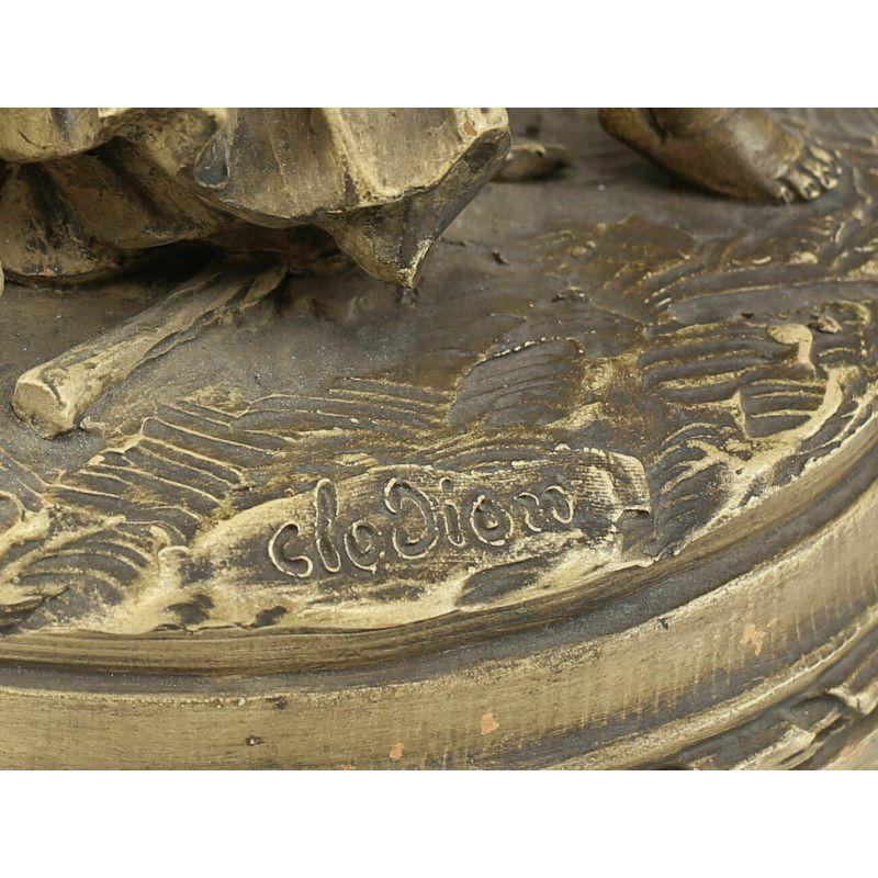 XVIIIe siècle et antérieur Sculpture en terre cuite de Clodion, Claude Michel, Triumph Bacchus en vente