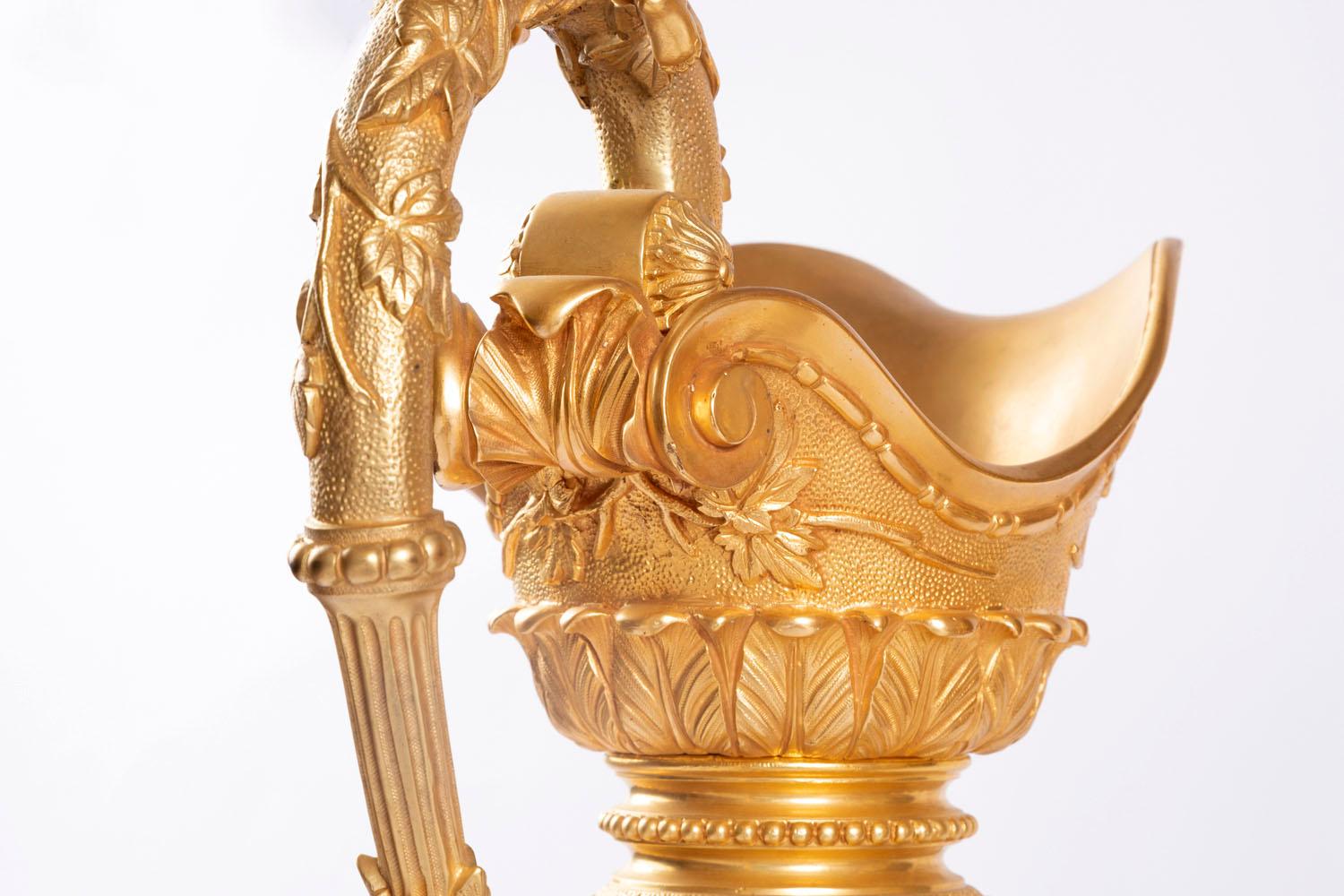 Clodion, Coppia di ferri da stiro in bronzo con due patine, fine XIX secolo in vendita 5
