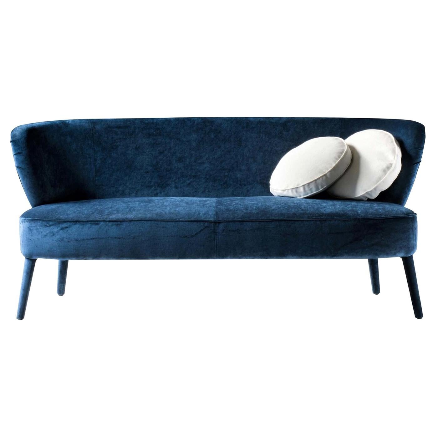 Cloé Blue Sofa For Sale