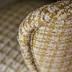 Cloe' Pattern Upholstered Lounge Chair