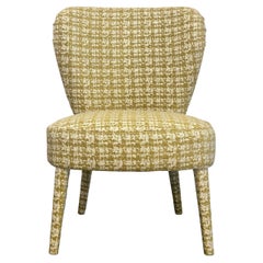Cloe' Pattern Upholstered Lounge Chair