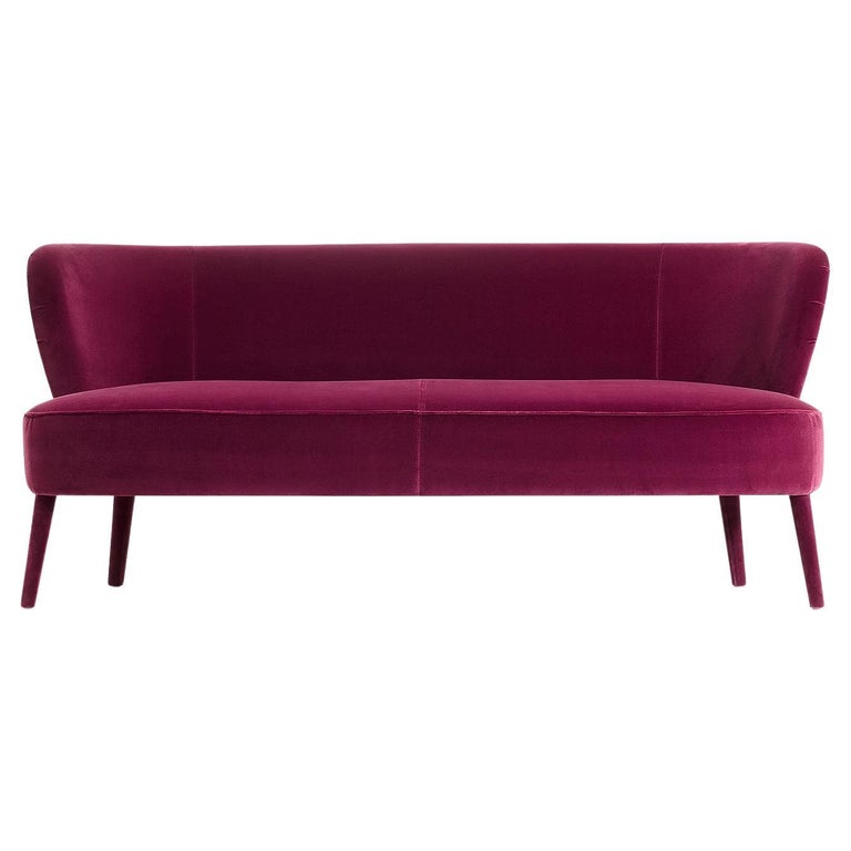 Cloe' Purple Sofa For Sale at 1stDibs