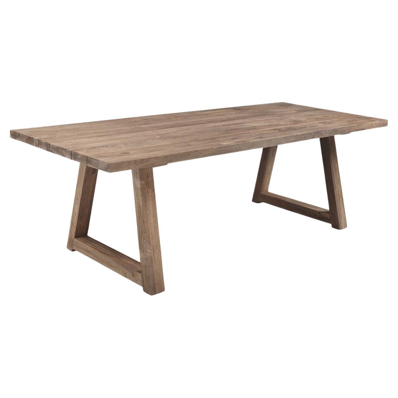 Cloe Rectangular Dining Table by Braid Design Lab For Sale