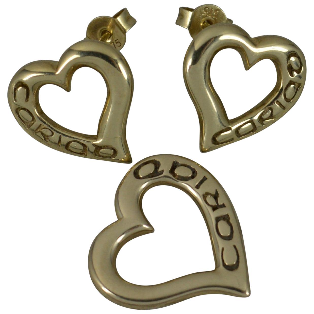 Clogau Diamonds ”Debutante” White Rose Gold Cuff Earrings Necklace ...