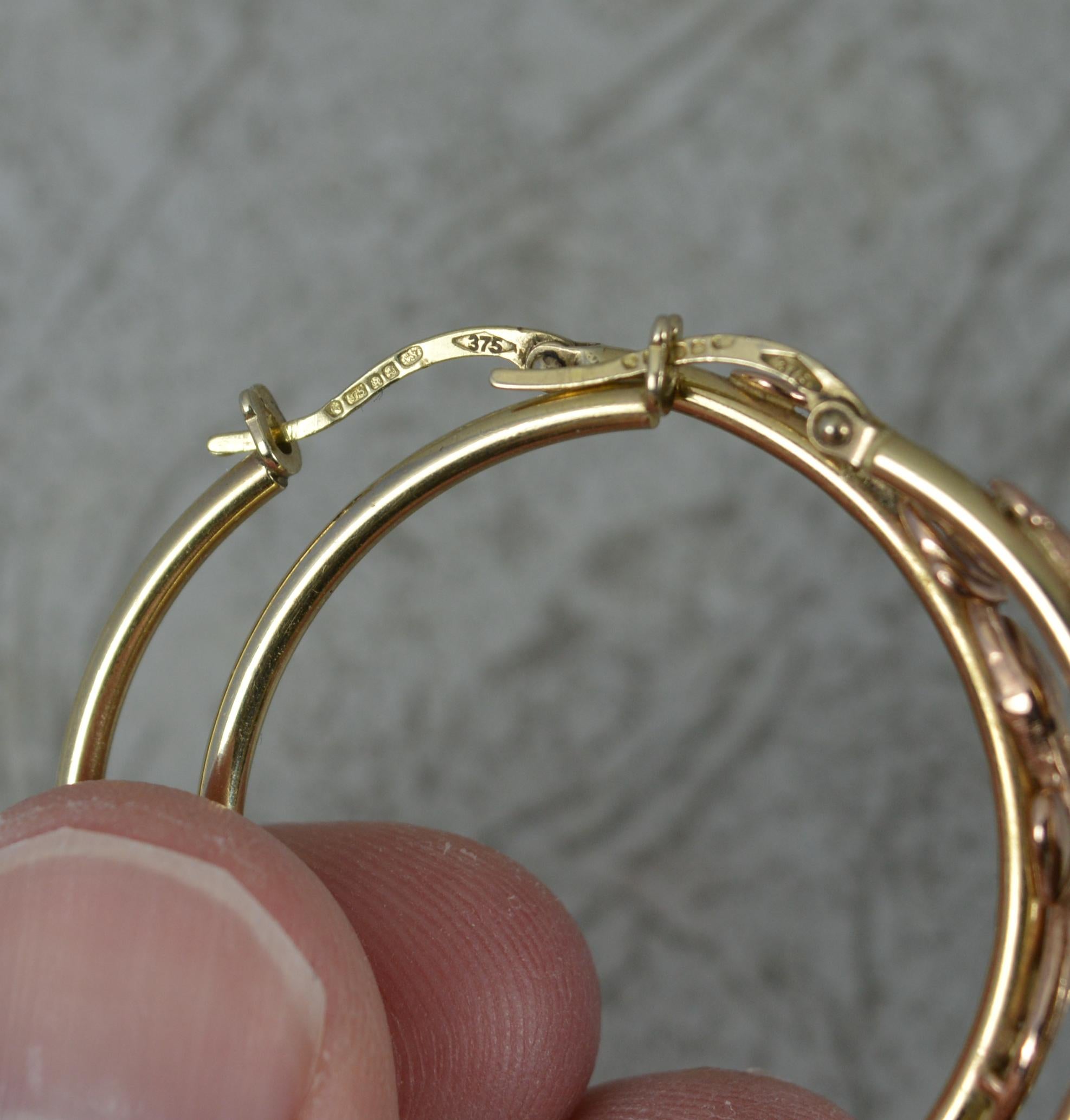 clogau tree of life hoop earrings