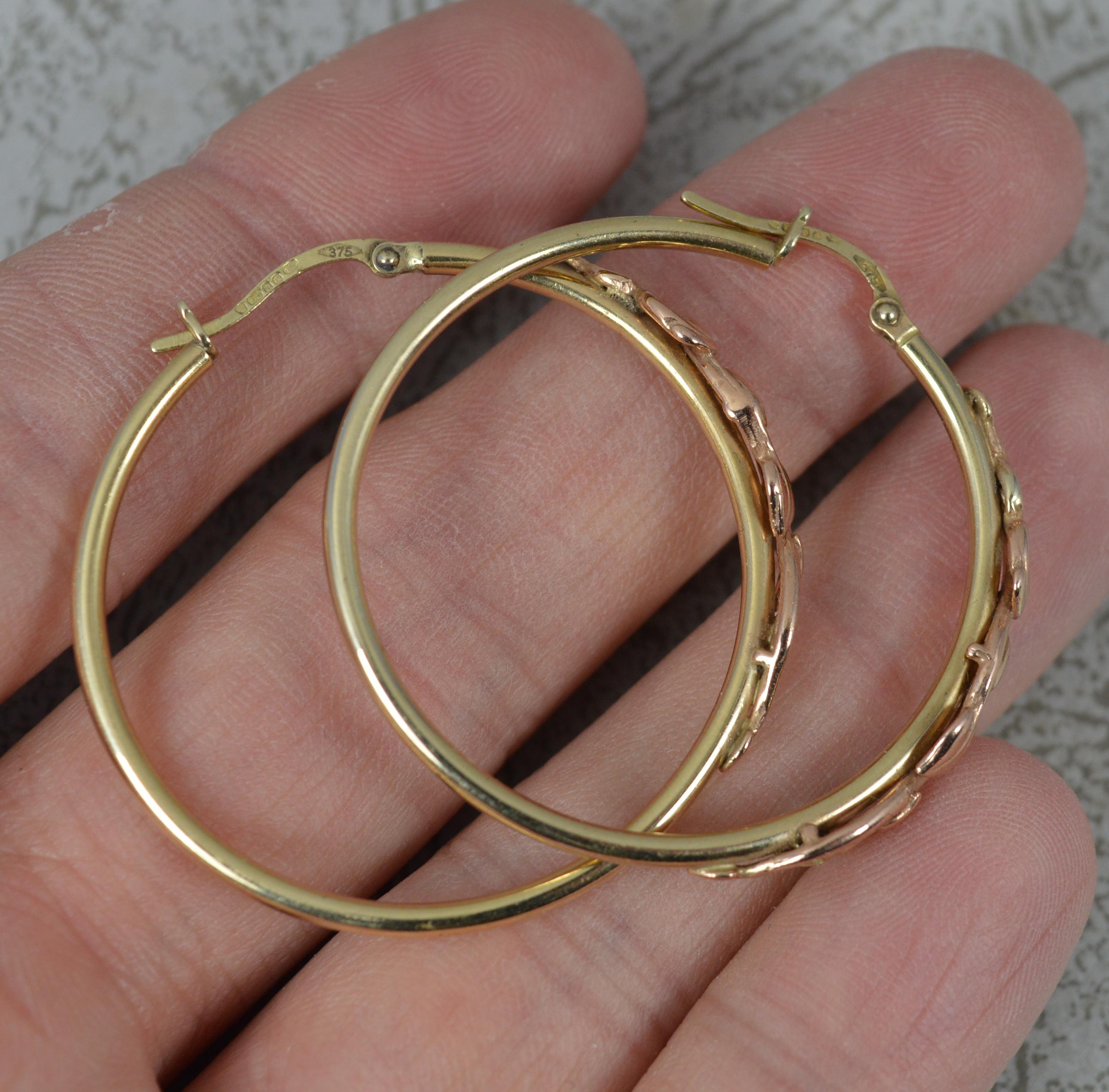 welsh gold earrings