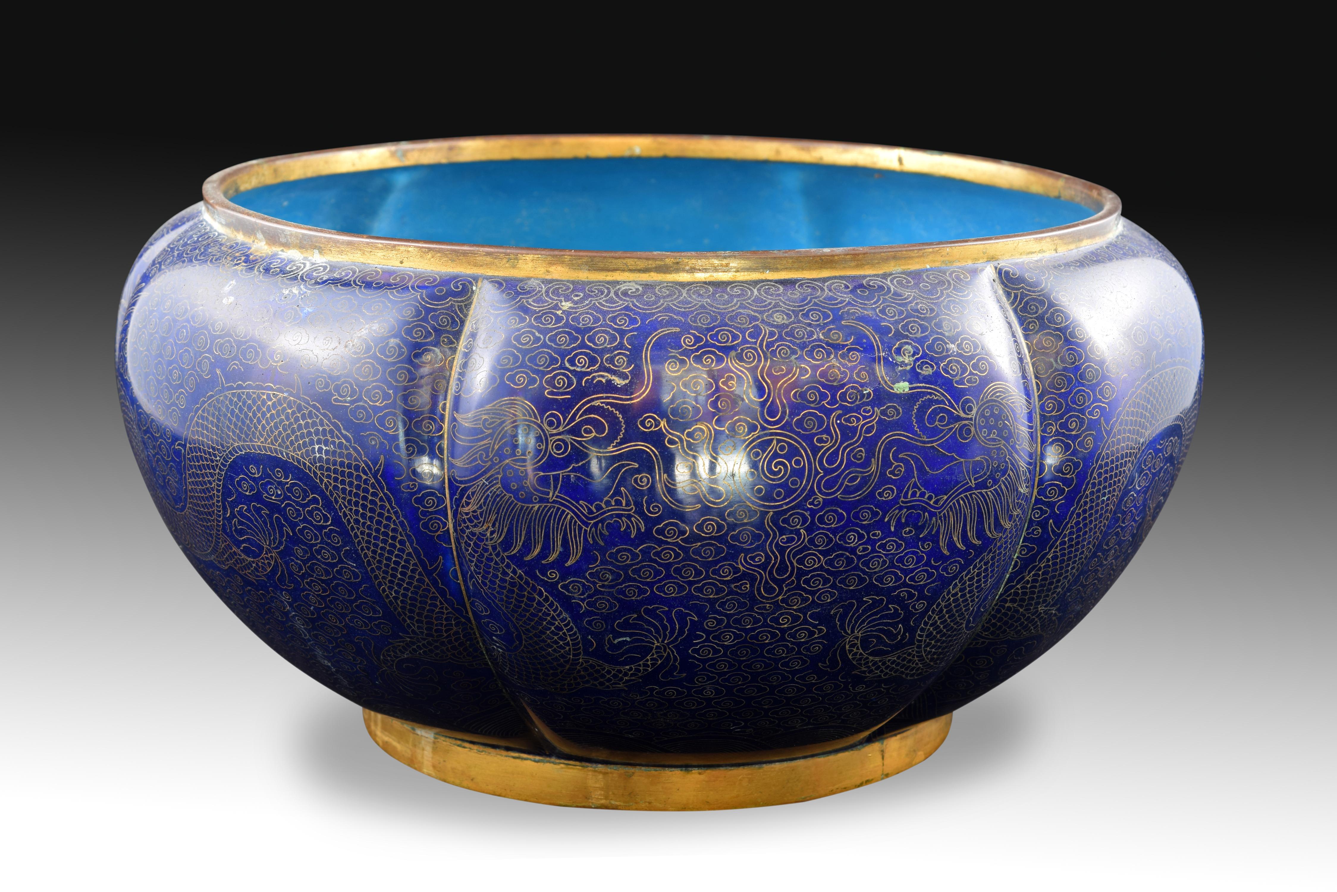 Enamel Cloisonne Bowl, Early 20th Century