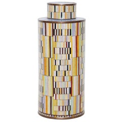 Cloisonné Canister by Fabienne Jouvin, Paris, 1990s