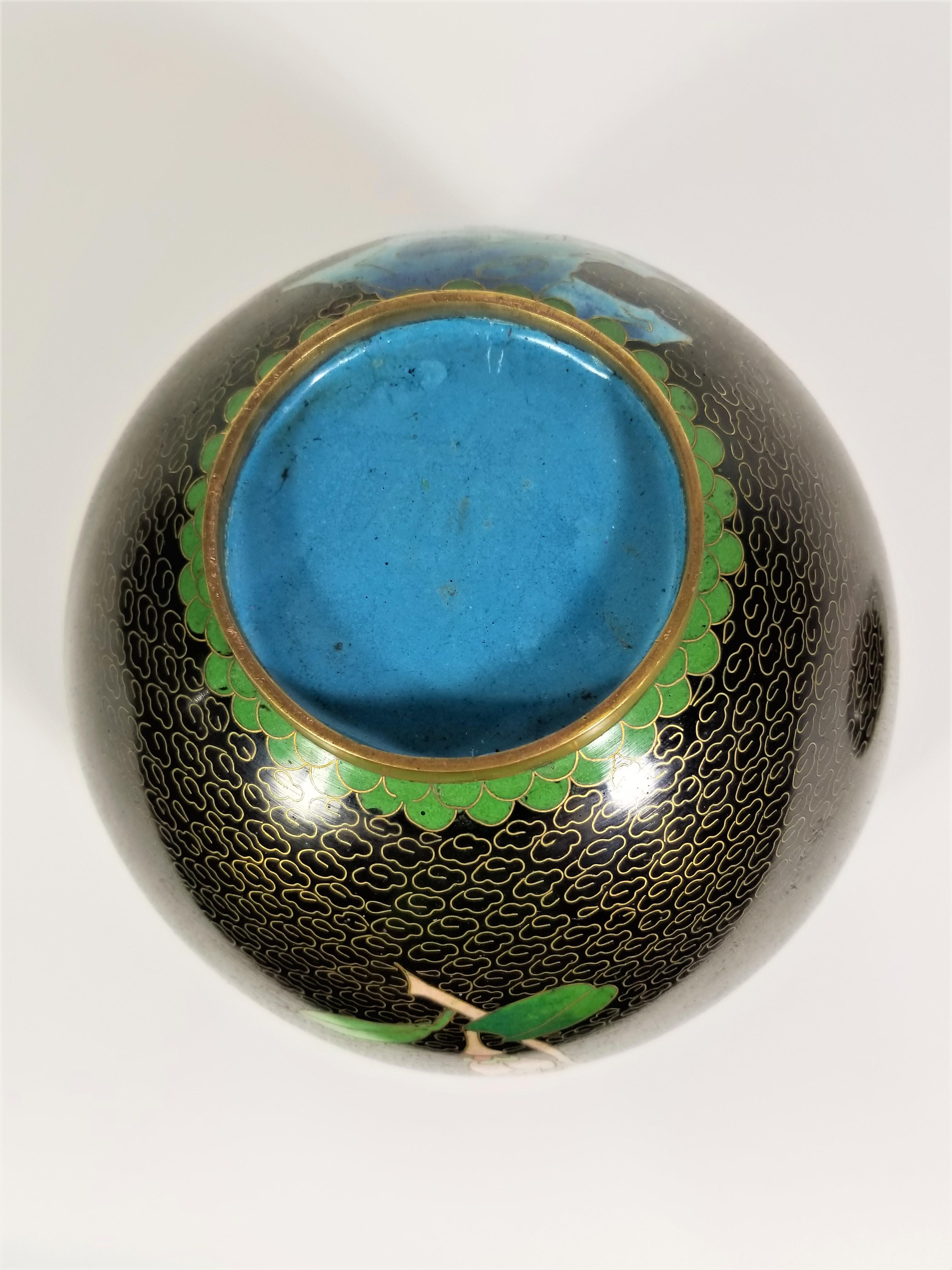 Vasetto di zenzero cloisonné 9