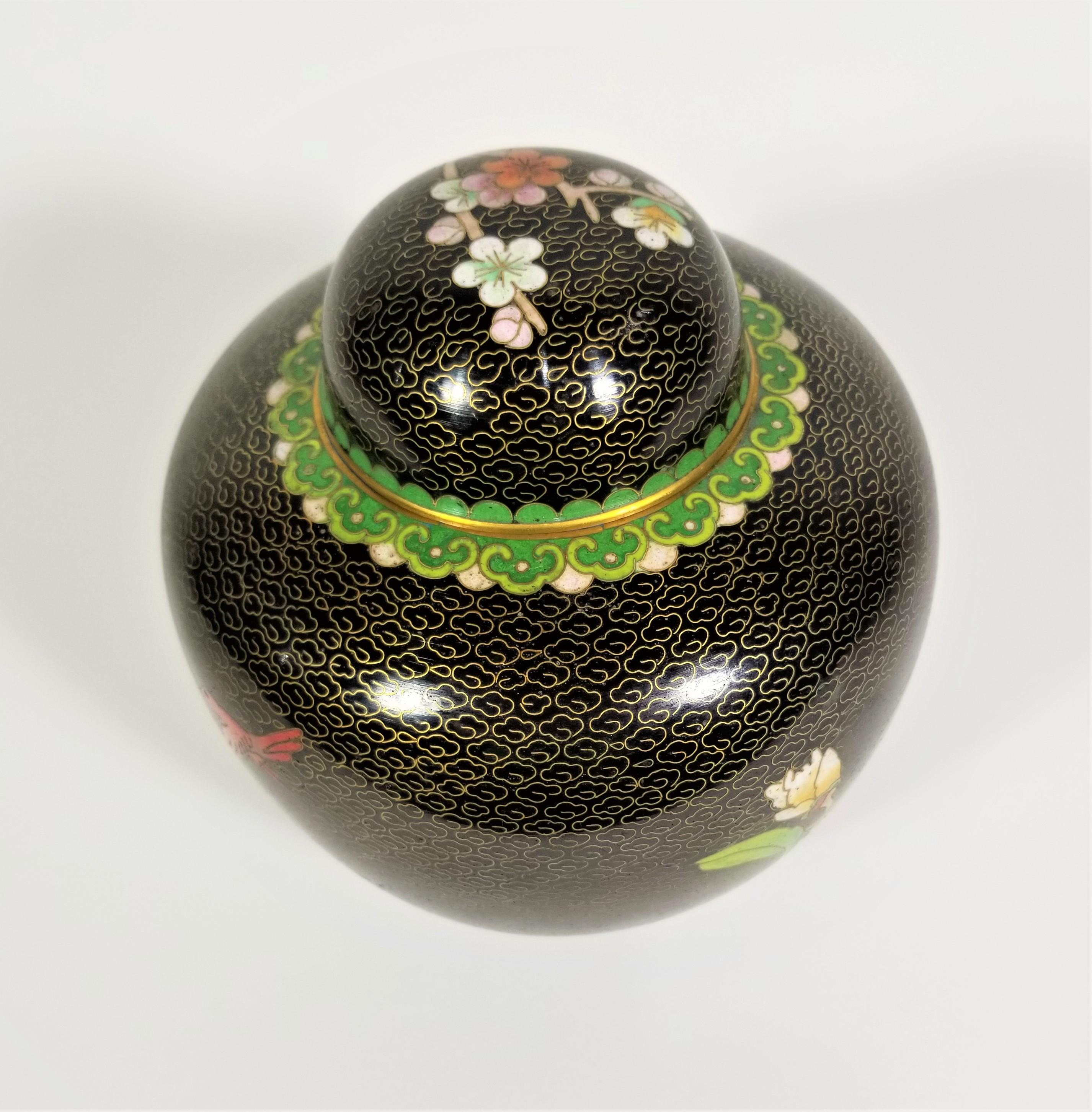 Vasetto di zenzero cloisonné 15