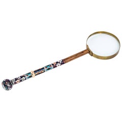 Cloisonné Magnifying Glass