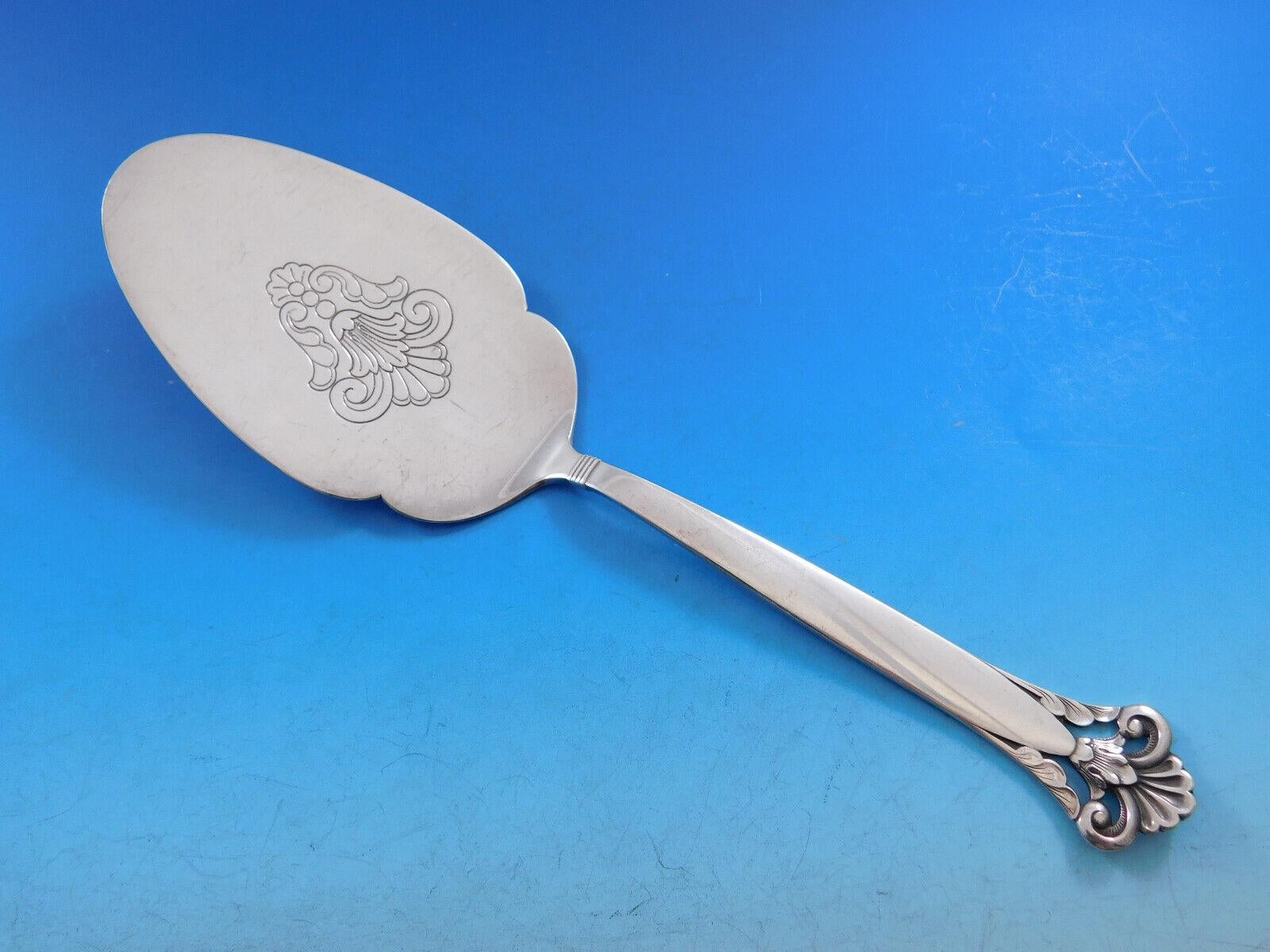 Argent sterling Service de couverts en argent sterling de 64 pièces pour le dîner norvégien Cloister par Marthinsen en vente