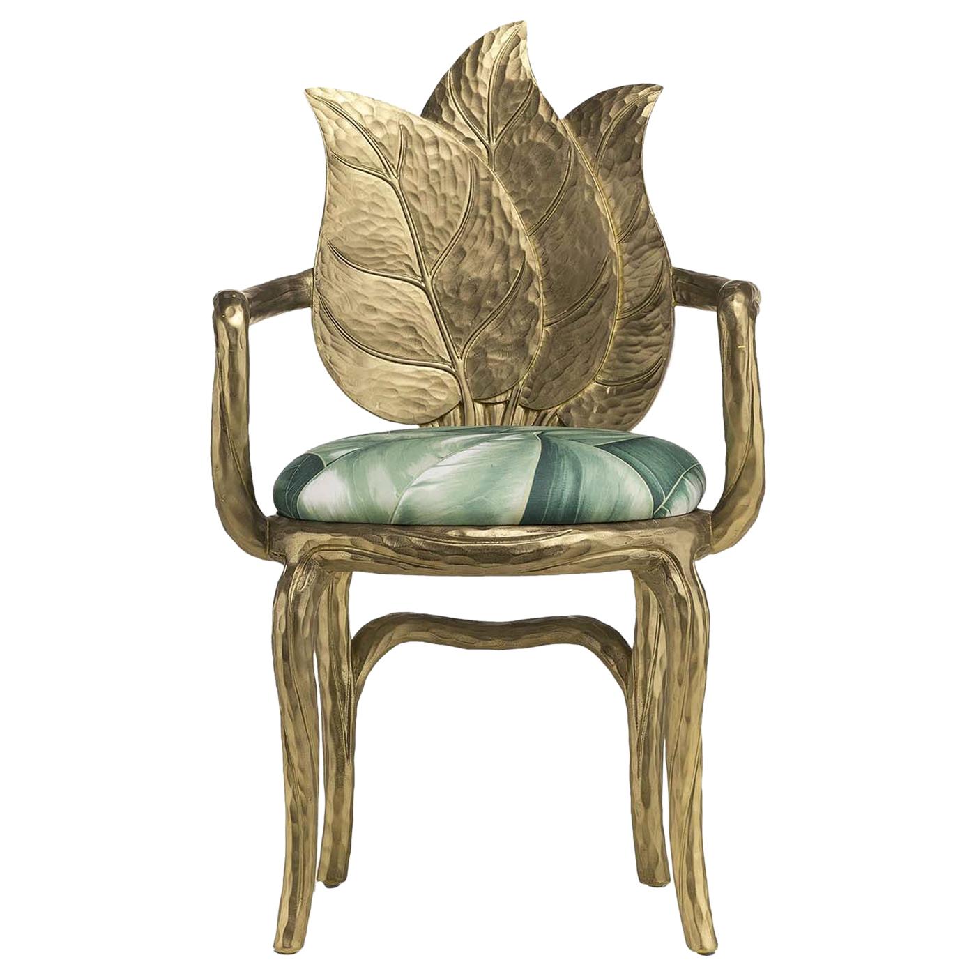 Clorophilla Gold Chair by Fratelli Boffi