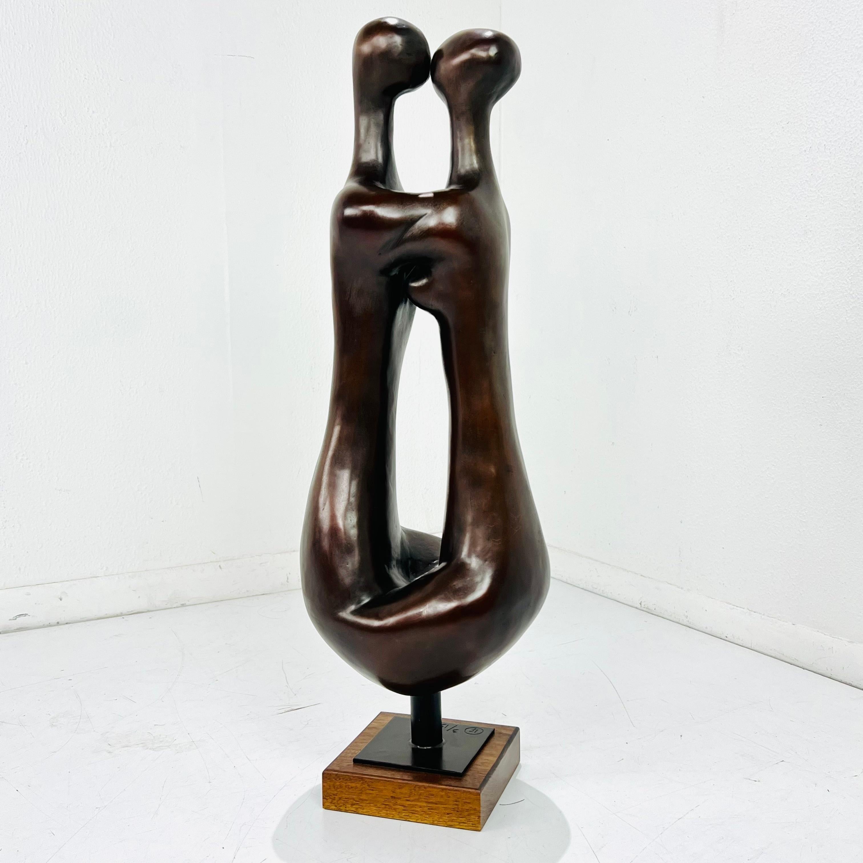 Solid bronze sculpture, 