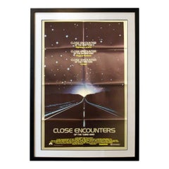 Vintage Close Encounters Of The Third Kind '1977' Poster