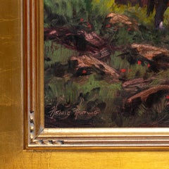 Cierre del día Pintura al óleo original de Heinie Hartwig