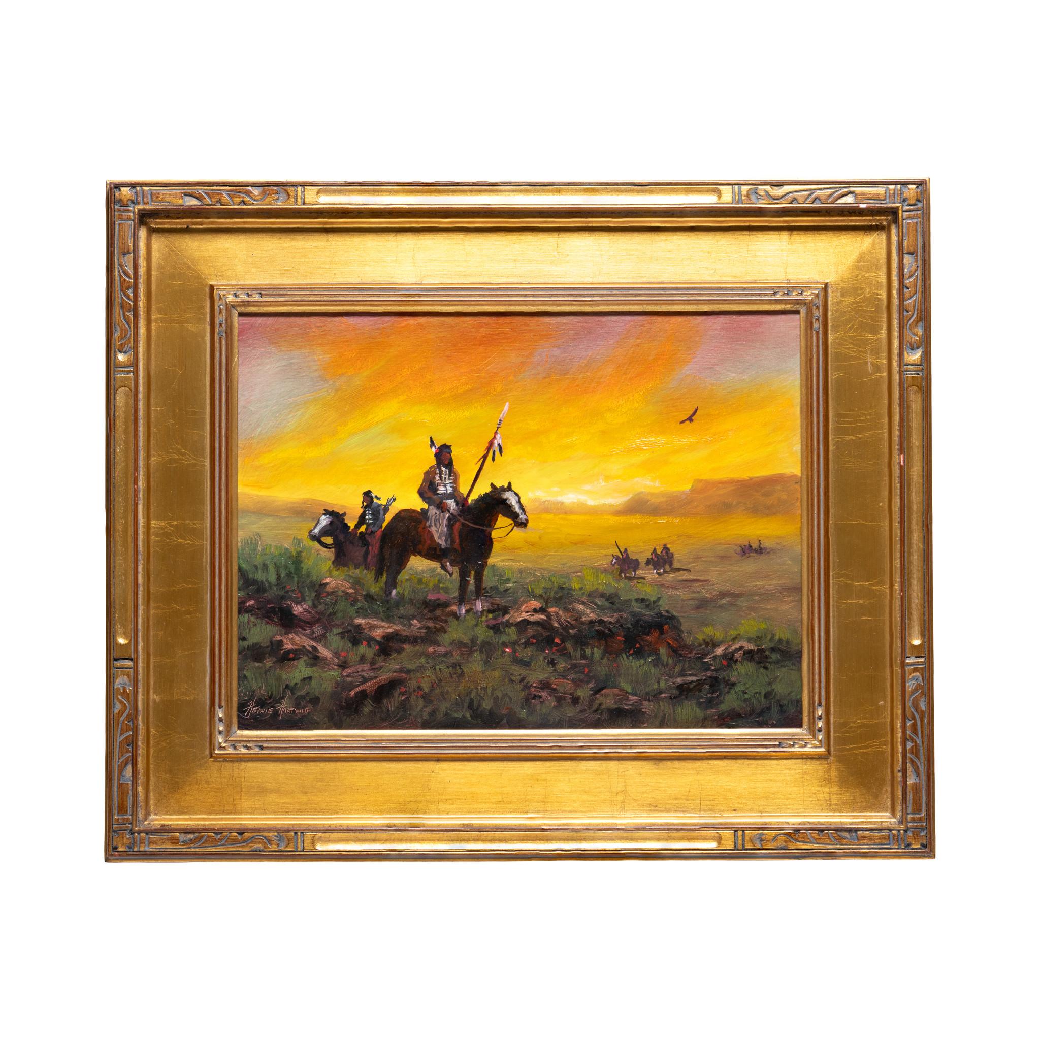 Pittura ad olio originale di Heinie Hartwig In condizioni ottime in vendita a Coeur d'Alene, ID