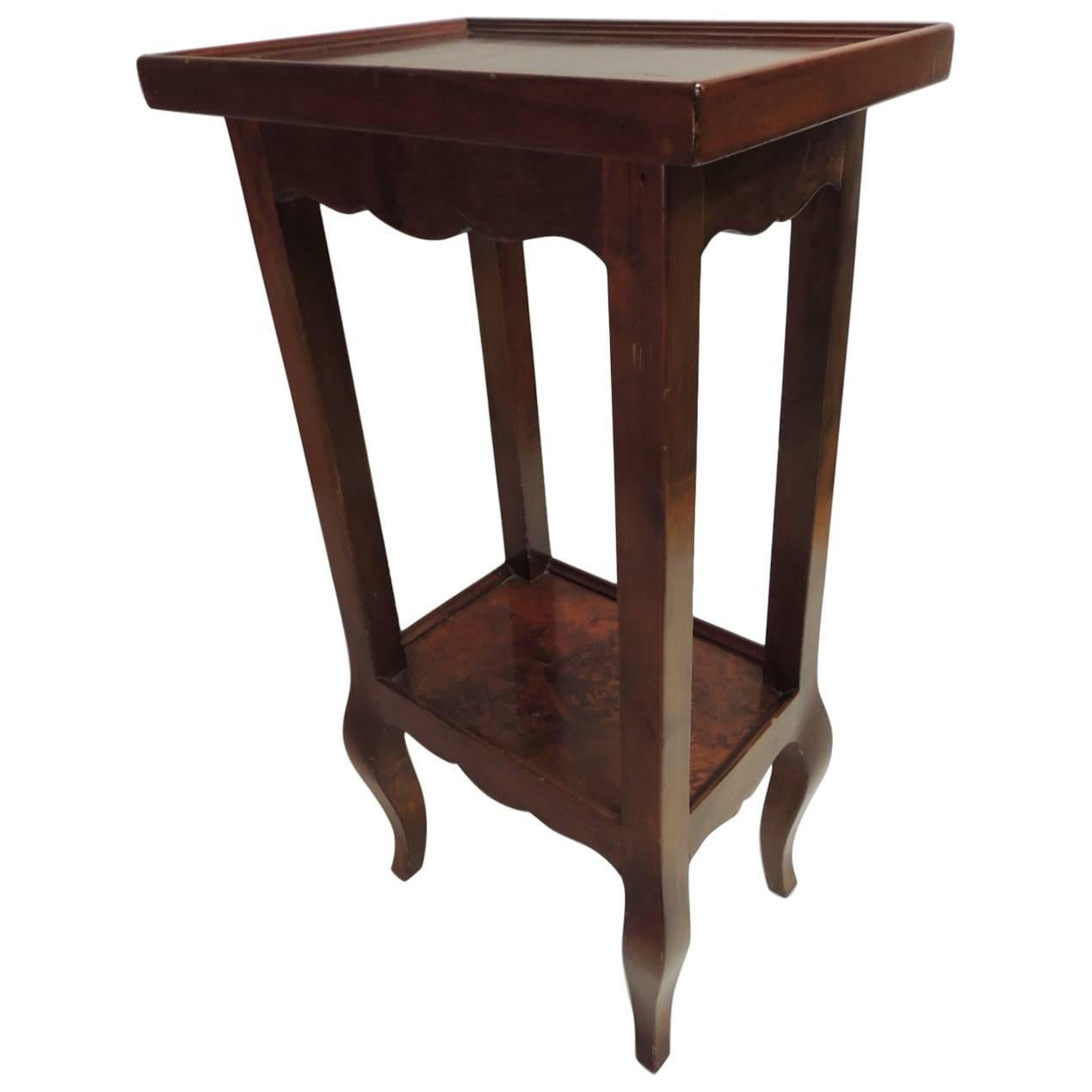 CLOSE OUT SALE: Antique Small Saber Leg Telephone Table