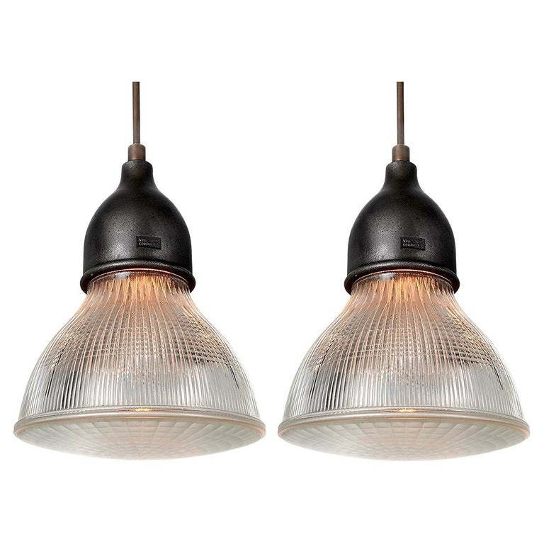 Closed Bottom Bell Homophone Pendants, Pair at 1stDibs