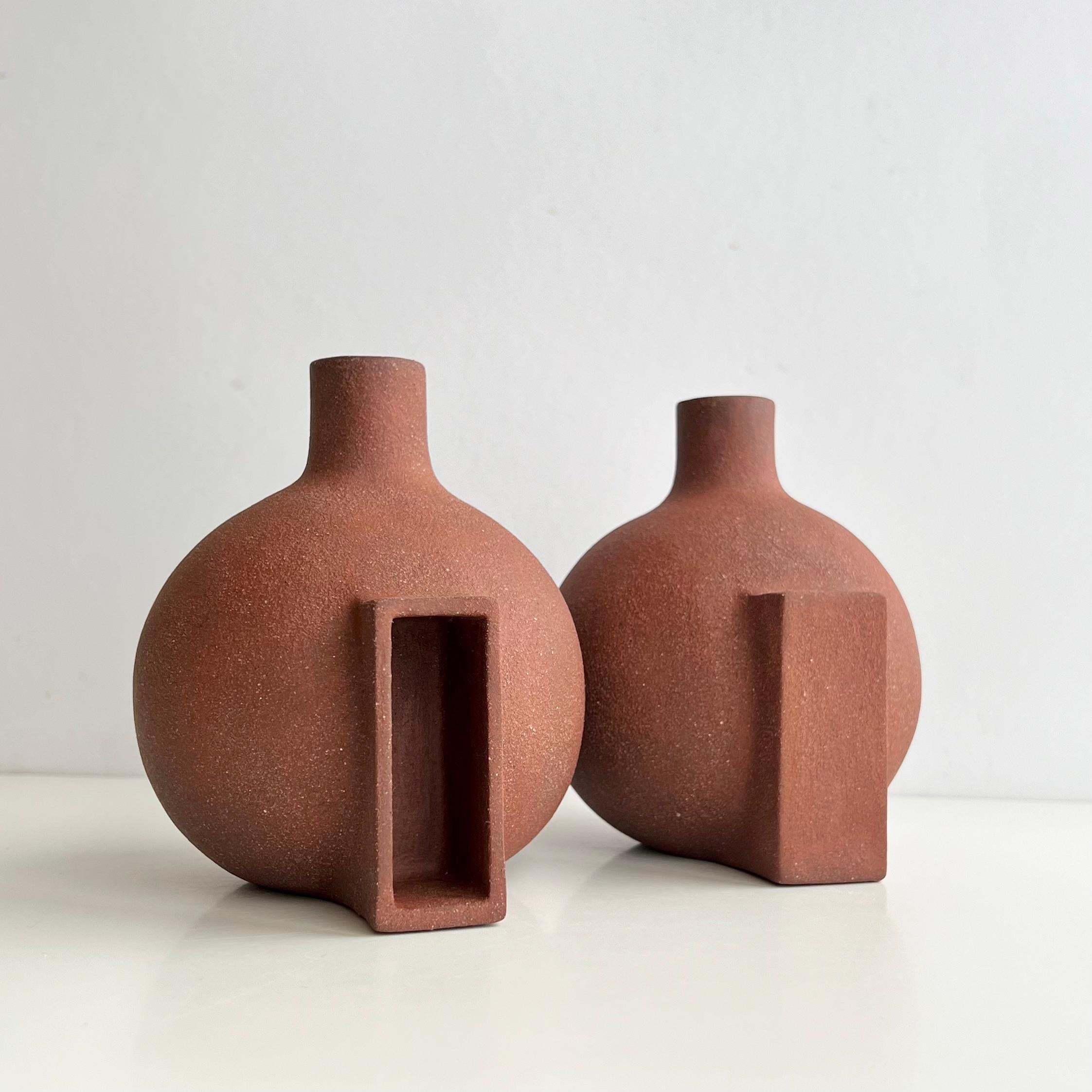 Nuova Zelanda Vaso scultoreo chiuso di Karin Amdal in vendita