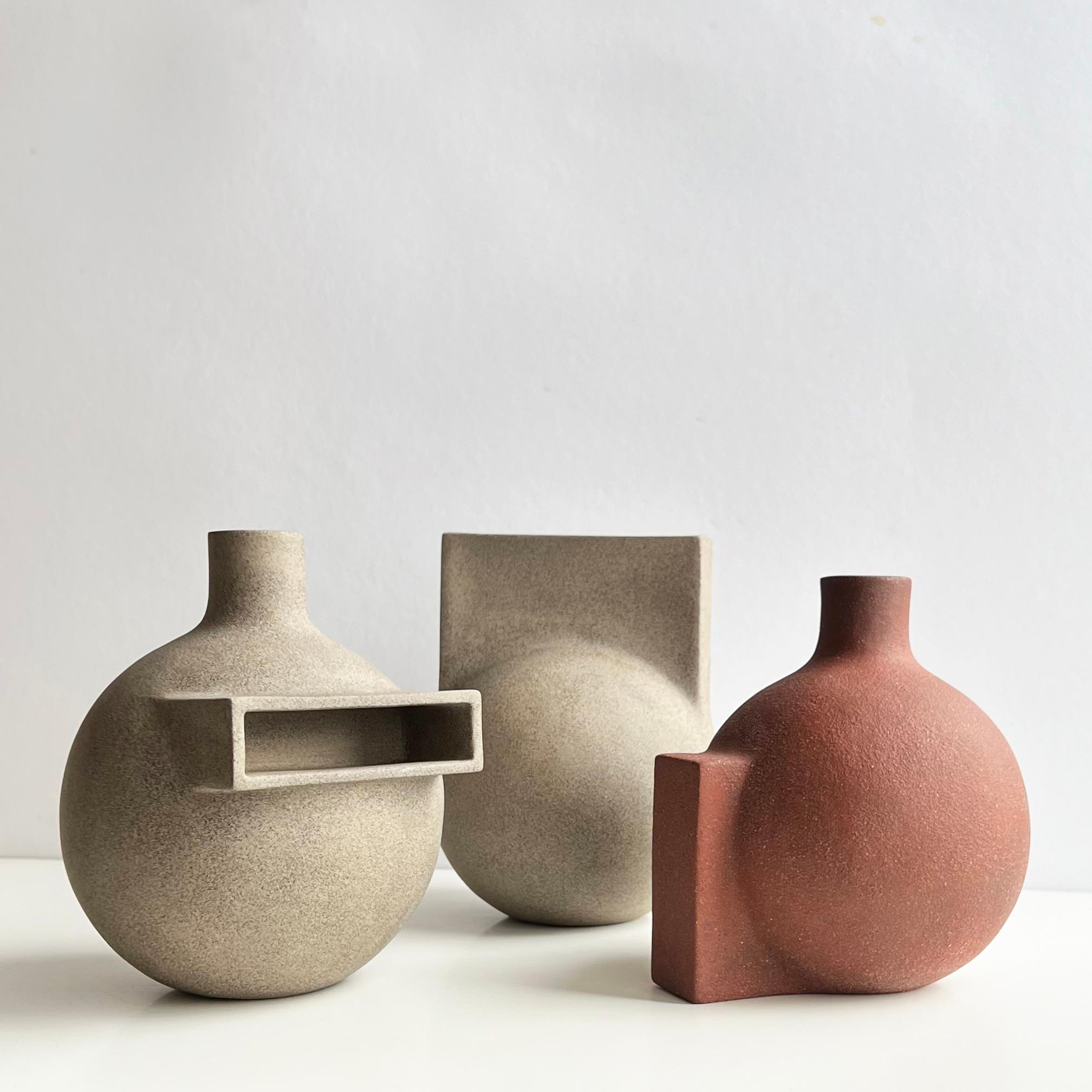 XXI secolo e contemporaneo Vaso scultoreo chiuso di Karin Amdal in vendita
