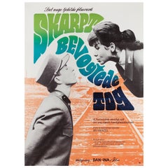 Closely Watched Trains 1968 Danish A1 Film Poster