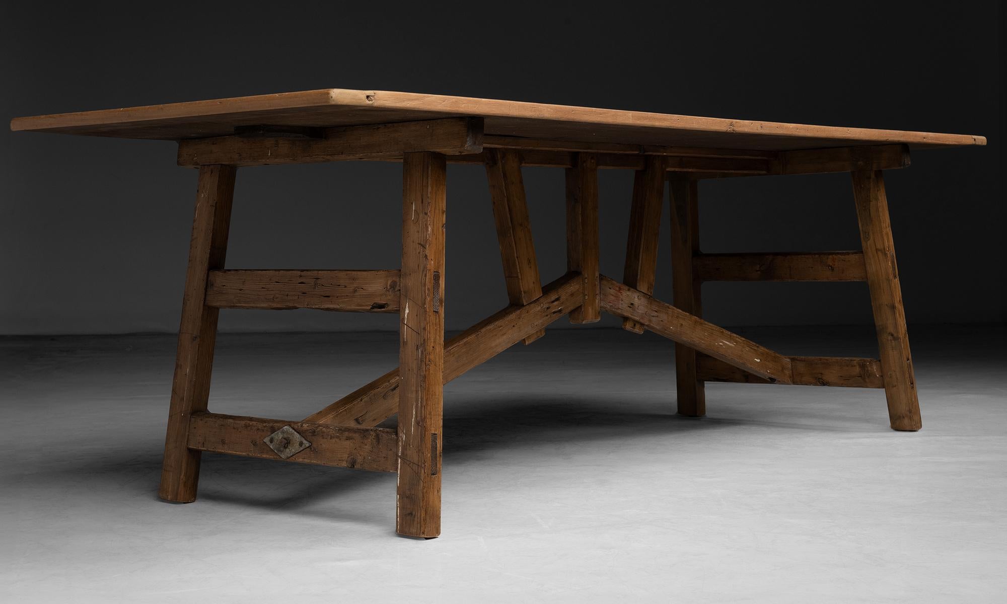 Cloth Cutting Table, England circa 1890 1