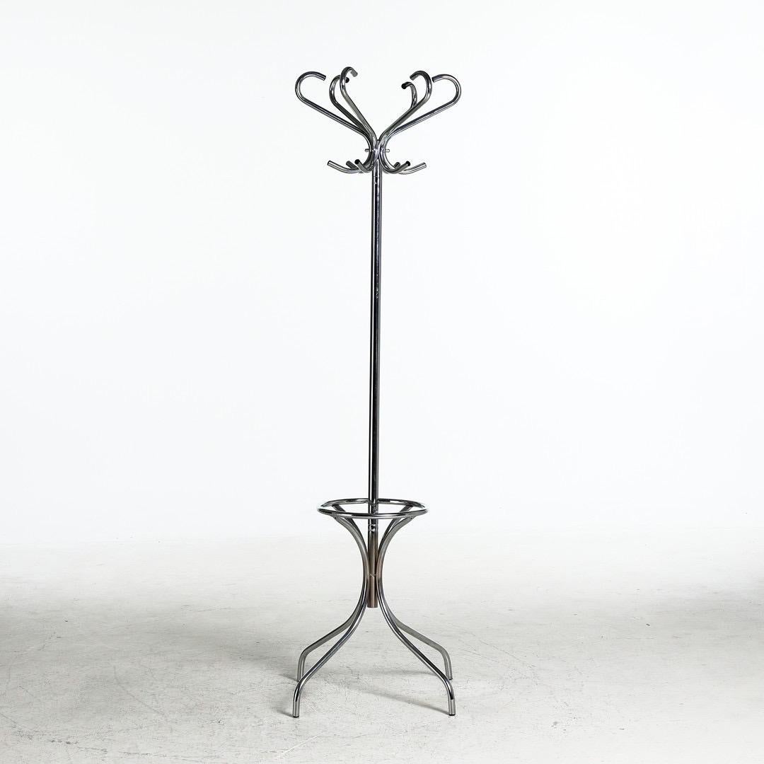 Mid-Century Modern Cloth Hanger Stand For Sale