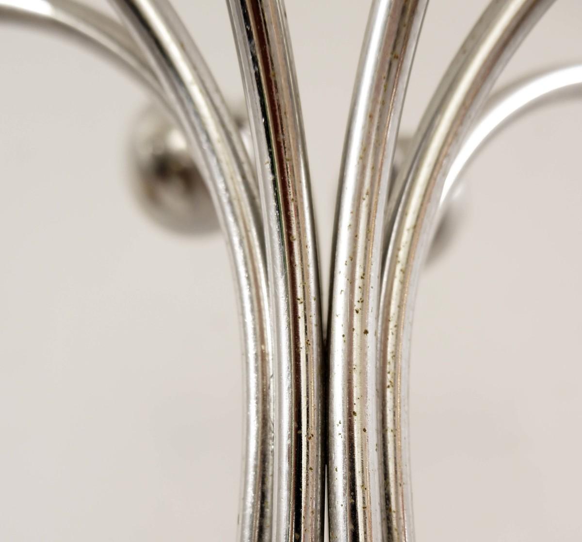 Late 20th Century Clothes Hangers by Reggiani in Chrome, Italy, 1970s For Sale